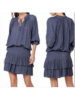 Current Air Long-sleeve Mini Dress EUC